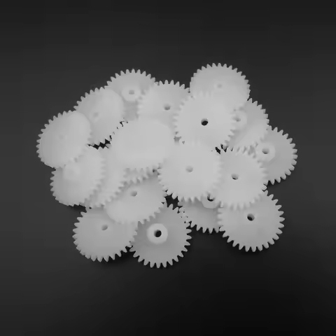 20Pcs/Lot 0.5M 30T 2A Plastic Spur Gear Pinion 30 Teeth Bore Hole Aperture 2MM 1.95MM 2A Tight Fitti