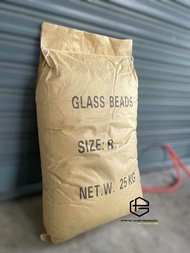 GLASS BEADS 1kg./10kg./25kg.ทรายกลาสบีท ทรายแก้ว ทรายอุตสาหกรรม ทรายยิงน้ำ