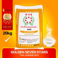 Golden 7 Stars Thai Jasmine Rice Rice 20kg