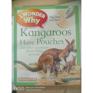 PRELOVED Buku Bacaan Grolier I Wonder Why Books - Kangaroos Have Pouches