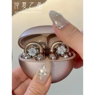 Headphone Diamond Buckle Rotatable Bluetooth Ear Clip Suitable for Huawei freeclip Clip Buckle Earri