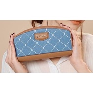 PLAYBOY - ㄇ拉長夾 Denim Bunny系列 - 藍色