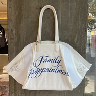 South Korea Sculptor Same Style Letter Embroidery Shoulder Hand Bag Summer New Large Capacity Travel