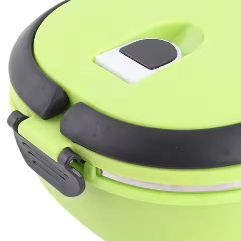 Stainless Steel Insulated Lunch Box Single Layer Portable Food Storage Container Leakproof Stainless