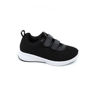 Sepatu Anak Laki Laki Perempuan Sneakers Kasual Formal Hitam Putih Umur 3-11Tahun