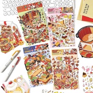 The 12th Series 2.5d Landscape Sticker Planner DIY Landscape Decoration Stickers