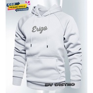 Erigo Text Silver Distro Hoodie Sweater Men's Clothing/ And CoolWanita. The Latest and Hoodies Now W