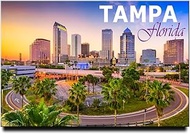 Tampa Fridge Magnet Florida Travel Souvenir