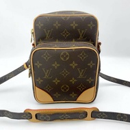 Louis Vuitton 老花雙層相機包，LV經典包，路易威登，麻將包，側背包，斜背包，二手真品，正品，現貨，免運