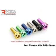 Titanium Bolt Wr3 Windshield Zx25R Cbr250Rr Ninja 150Rr 250 Fi Adv 150