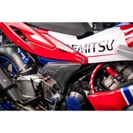 HONDA RSX150 WINNER X CENTER LOWER COVER CARBON BATTERY COVER CF Rs-x rsx accessories carbon rsx eng