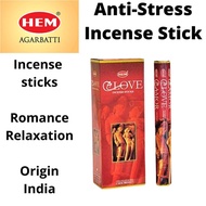 (20 Sticks) HEM Love Incense Sticks Sweet Romance Relaxation Incense