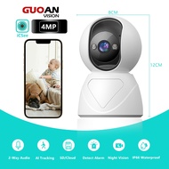 GUANVISION CCTV Camera 4MP PTZ Humanoid Tracking 360 IP Camera