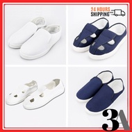 ESD Shoes Kasut Esd Cleanroom Anti Static Shoes White Navy Blue Putih Men Women Safety ESD Shoe Four