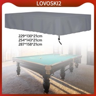 [LovoskiacMY] Billiard Pool Table Cover Dustproof Heavy Duty Snooker Table Cover for Pool