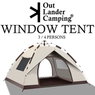 OUTLANDER Khemah Camping Waterproof Camping Equipment Camping Tent Waterproof Kemah Camping