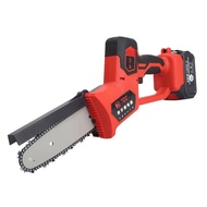 13800mAh Lithium Battery Handheld Electric Chain Saw Pruning Shear Chain Saw Outdoor Mini Logging Sa