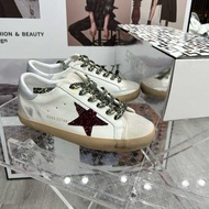 A264 GHB3 GGDB SSTAR Men's Women's White Vintage Sneakers Casual Sneakers Leisure Sports Shoes Dirty