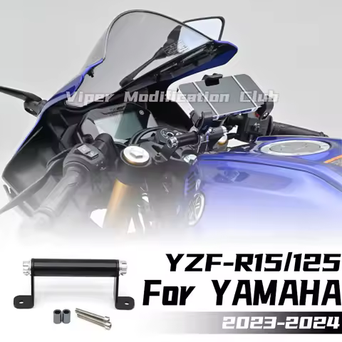 For YAMAHA YZF-R15 YZF-R125 Modified Extended Stand Mobile Phone Navigation stand Mobile phone clip 