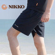 日高（NIKKO）户外运动速干裤男五分裤 夏季运动裤薄款篮球裤宽松 【口袋拉链款】黑色20 XL