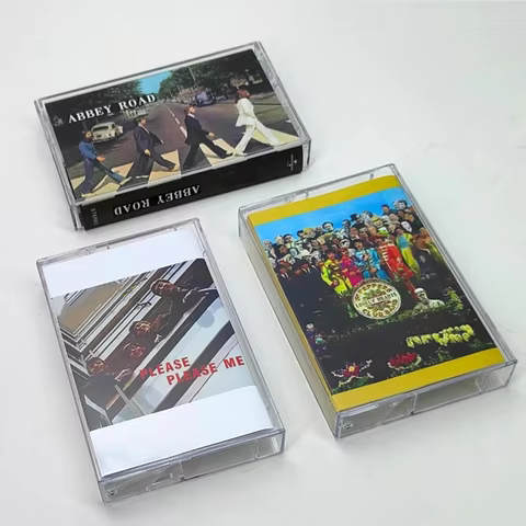 Rock Band EU US Music Tape Please Me Album Sgt Pepper's Lonely Hearts Club Band Cassettes Cosplay Wa
