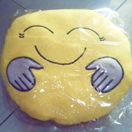 Character emoji pillow.