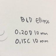 (Smoothly) Ellipse B & D Premium Ellipse Lashes / Bnd Premium Ellipse Lashes / Bnd Ellipse / B & D E