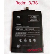 Baterai Xiaomi Redmi 3 Redmi 3S Redmi 4X BM47 Original Berkualitas