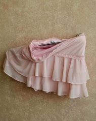 QaiQai Pattern - Mesh Skirt กระโปรงสั้นผ้ายืด มีกางเกงซับใน