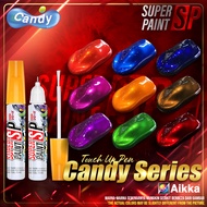 AIKKA CANDY SERIES Touch Up Pen Supreme Candy Colors Touch Up Paint DIY Calar Cat Kereta Motor