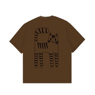 KATUN Onoma Cotton Bangkok - Oversized Tshirt Noody Caramel - Kaos