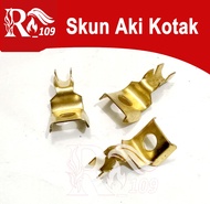10 Pcs SKUN SKUN KABEL KUNINGAN / SKUN AKI KOTAK/ SKUN AKI MOTOR