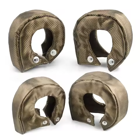 TITANIUM turbo heat shield T2 T3 T4 T6 turbo blanket for T25/ T28/ GT25/ GT28/ GT30/ GT32/ GT35/ GT3