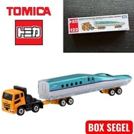 Tomica Long 122 MITSUBISHI FUSO SUPER GREAT SHINKANSEN SERIES H5 HAYABUSA TRANSPORTER