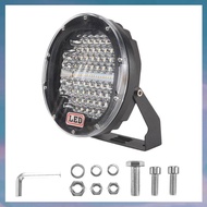 (XCTS) 7 Inch 300W Offroad LED Work Light Bar White+Amber Round Spotlight Car Work Lamp for Truck 4W