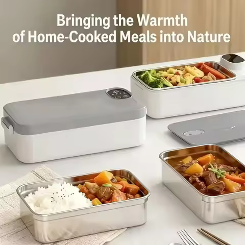 Hot USB Electric Lunch Box 900ml Portable Insulated Electric Lunch Box Suitable For Adult Office Sch