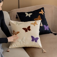 Butterfly Cover Pillow 45x45cm Sofa Pillow Cover/ Size 45x45cm