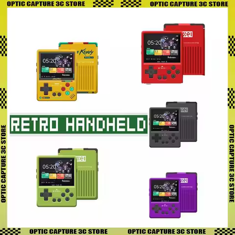 Games 2025 GKD Pixel 2 Metal Handheld Game Console 2.4" IPS 640x480 Retro PSP PSone 64GB CNC Portabl