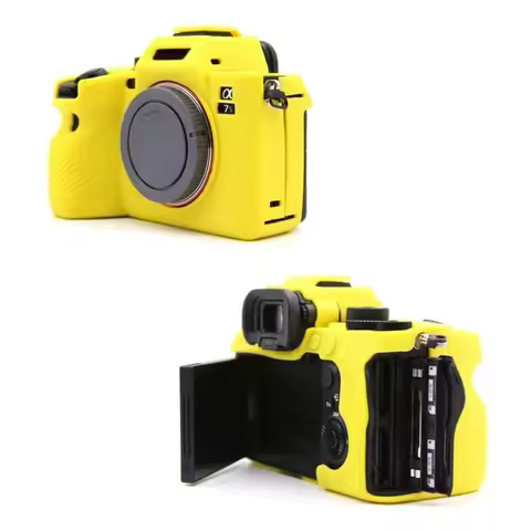 Rubber silicone case body cover For Sony a7siii A7s III ILCE-7SM3 a7s3 camera A7s III protector fram