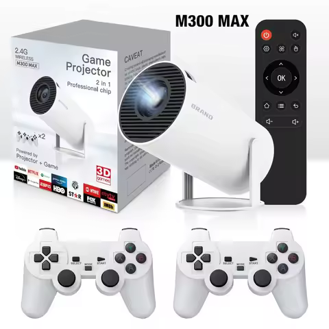 2025 M300 MAX Retro video game consoles Android11 system mini Portable Intelligent 720p Home Project