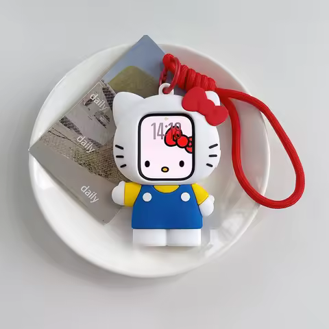 For Apple Watch S11 S10 S9 S8 SE Ultra 40 42 44 45 46 49 MM Watch Case Cute Cat Holiday Gift Fashion