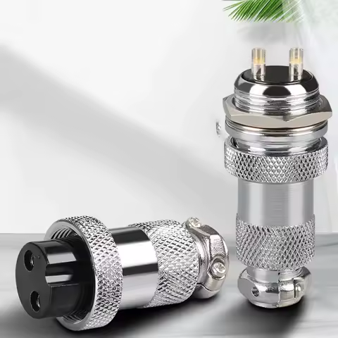 GX20 2 3 4 5 6 7 8 9 10 12 14 15 Pin Male Female Lc Cable Aviator Aviation Circular Connector Plug S