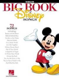 Free Shipping The Big Book of Disney Songs : Violin (Big Book of Disney Songs) [Paperback]