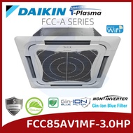 Ceiling Cassette 3HP DAIKIN R32 SkyAir FCC85AV1MF Non Inverter FCC85A Air Conditioner FCC-A Ceiling Cassette Aircond