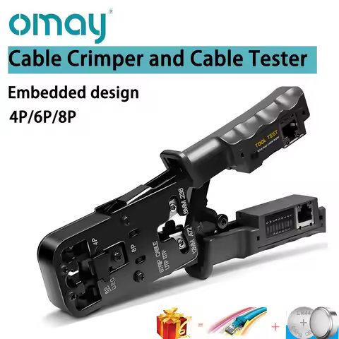 Internet Cable Tool 3 in1 RJ45 Network Plier /LAN Cable Test /Crimping /Cutting Tool Tester 6P/8P/4P