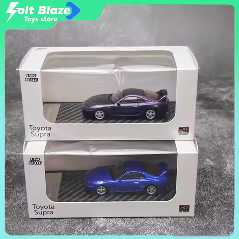 LCD 1/64 Toyota Supra MK4 A80 4th Generation Limited Version Diecast Car Model Simulation Collection