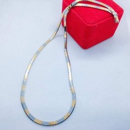 10k saudi gold two tone chain-1,200