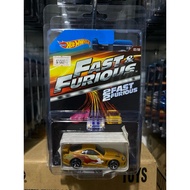 Hotwheels Toyota Supra Gold Slap Jack Fast & Furious FF