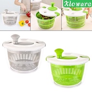 [Kloware] Fruit Washer Cooking Multiuse 360 Rotate Vegetable Dryer Vegetable Washer Dryer for Onion Lettuce Vegetables Spinach Fruit