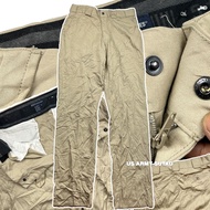 Tactical Pants 5.11 Series Cargo Pockets Shooting Utility Cream Color Waist 36 Inches Long Pants.